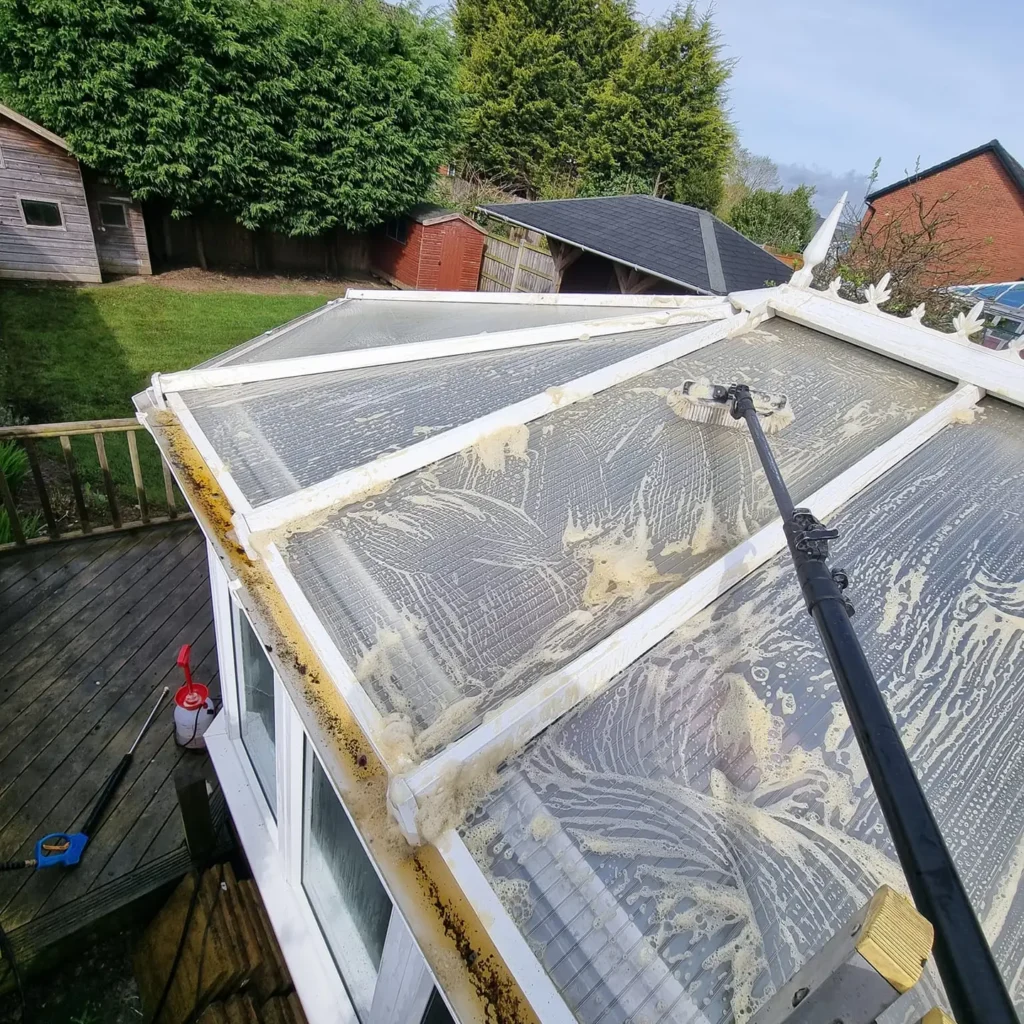 Conservatory Cleaning in Cheshire Pressure Washing Specialists