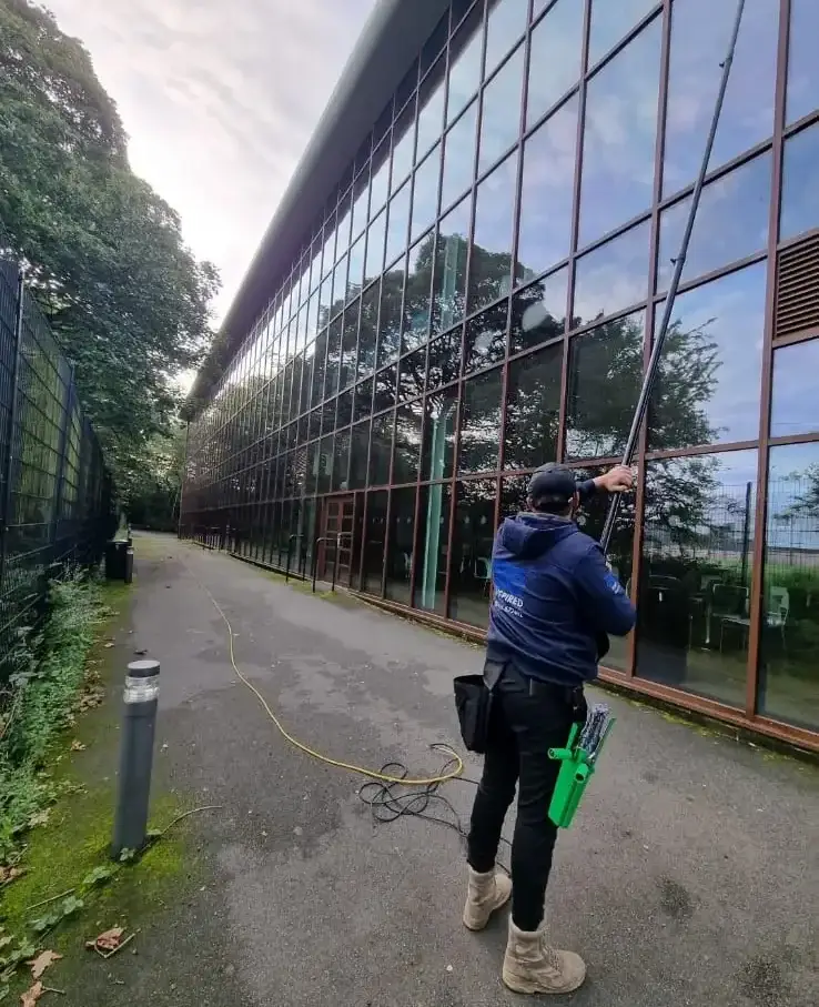 Commercial window cleaning cheshire
